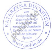 deutscher Stempelabdruck
